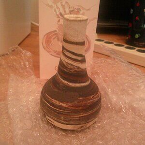 CeramicPottery  Oil Jug handmade from Israel handmade by Efrat